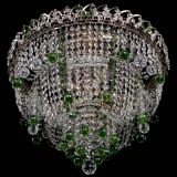 Люстра Водопад Софья зеленая в Самаре