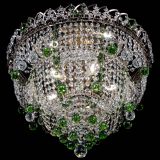 Люстра Водопад Софья зеленая в Самаре