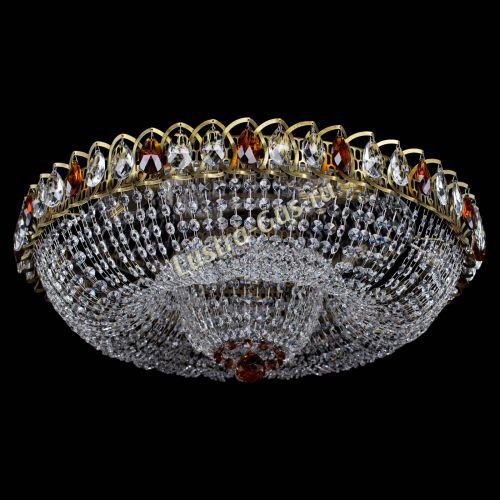 Люстра Водоворот Купол под бронзу Чайный в Самаре Гусь Хрустальный