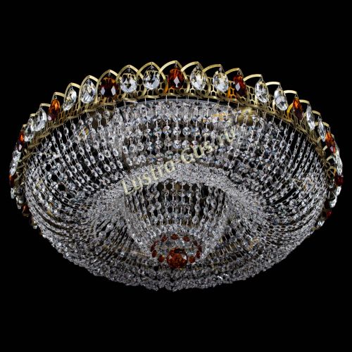 Люстра Водоворот Купол под бронзу Чайный в Самаре Гусь Хрустальный