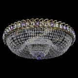 Люстра Водоворот Купол под бронзу Фиолетовый в Самаре