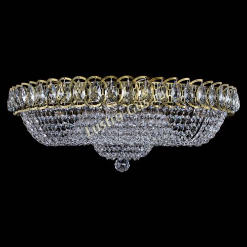 Люстра Водоворот Купол под бронзу в Самаре Гусь Хрустальный