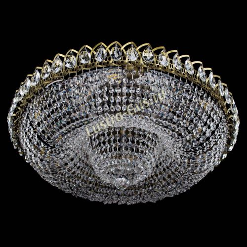 Люстра Водоворот Купол под бронзу в Самаре Гусь Хрустальный