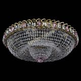 Люстра Водоворот Купол под бронзу Розовый в Самаре