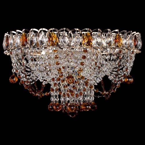 Люстра Водоворот Ольга шар чайная в Самаре Гусь Хрустальный