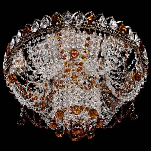 Люстра Водоворот Ольга шар чайная в Самаре Гусь Хрустальный