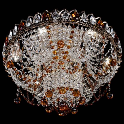 Люстра Водоворот Ольга шар чайная в Самаре Гусь Хрустальный