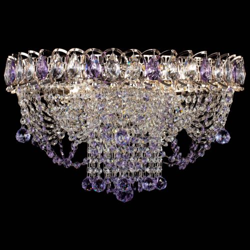 Люстра Водоворот Ольга шар фиолетовая в Самаре Гусь Хрустальный