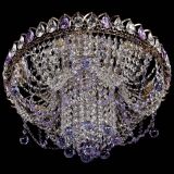 Люстра Водоворот Ольга шар фиолетовая в Самаре