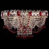 Люстра Водоворот Ольга шар красная в Самаре