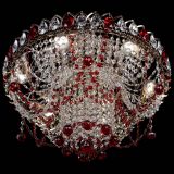 Люстра Водоворот Ольга шар красная в Самаре