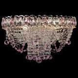 Люстра Водоворот Ольга шар розовая в Самаре