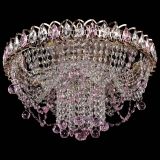 Люстра Водоворот Ольга шар розовая в Самаре