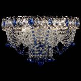 Люстра Водоворот Ольга шар синяя в Самаре