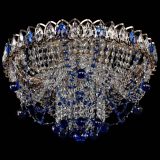 Люстра Водоворот Ольга шар синяя в Самаре