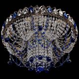 Люстра Водоворот Ольга шар синяя в Самаре