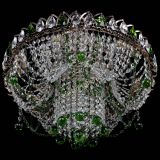 Люстра Водоворот Ольга шар зеленая в Самаре