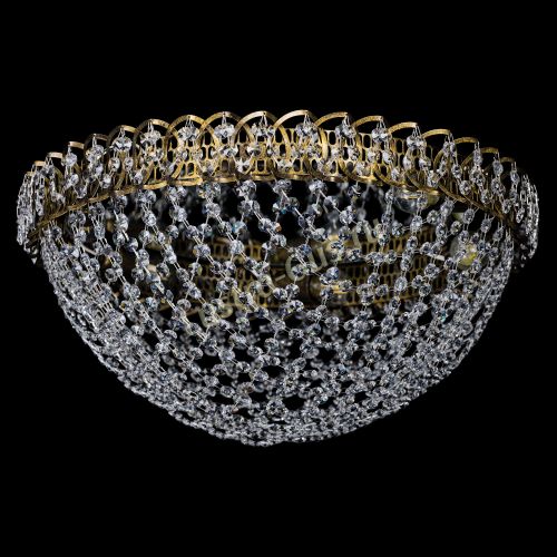 Люстра Водоворот Сетка Обтикон под бронзу в Самаре Гусь Хрустальный