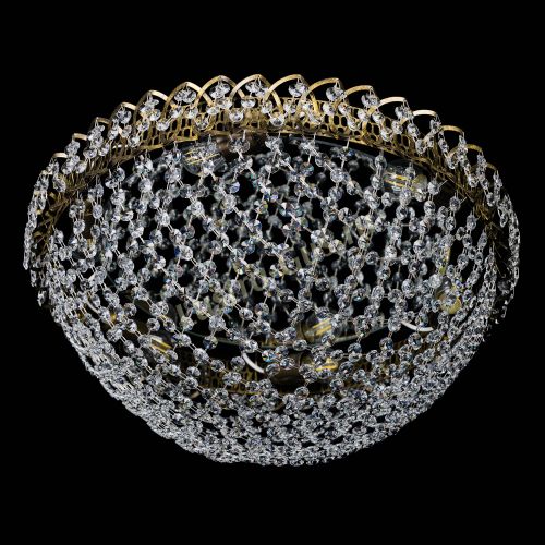 Люстра Водоворот Сетка Обтикон под бронзу в Самаре Гусь Хрустальный