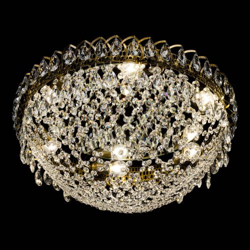 Люстра Водоворот Сетка под бронзу в Самаре Гусь Хрустальный