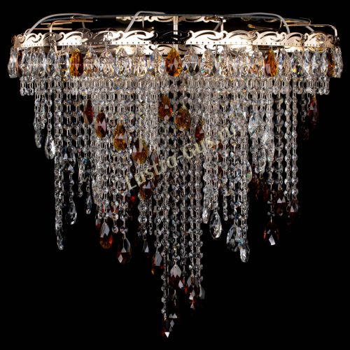 Люстра Вьюга чайная в Самаре Гусь Хрустальный