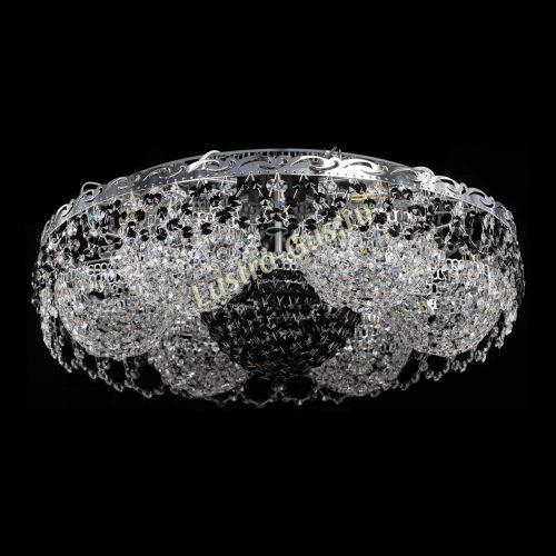 Люстра Вьюга №3 черная в Самаре Гусь Хрустальный