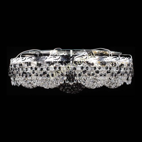 Люстра Вьюга №3 черная в Самаре Гусь Хрустальный