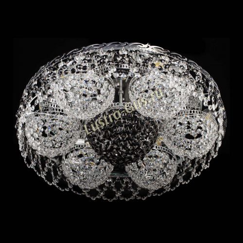 Люстра Вьюга №3 черная в Самаре Гусь Хрустальный