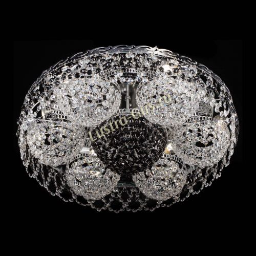 Люстра Вьюга №3 черная в Самаре Гусь Хрустальный