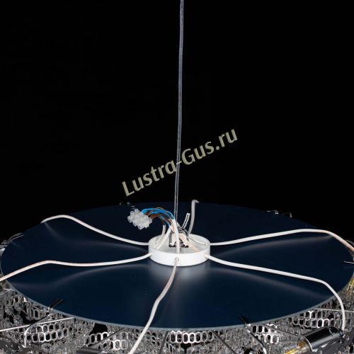 Люстра Вьюга №3 красная в Самаре Гусь Хрустальный