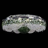 Люстра Вьюга №3 зеленая в Самаре