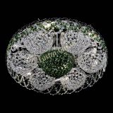 Люстра Вьюга №3 зеленая в Самаре