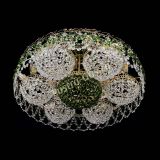 Люстра Вьюга №3 зеленая в Самаре