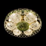 Люстра Вьюга №3 зеленая в Самаре