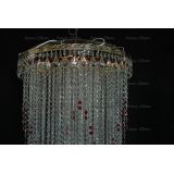 Люстра Вьюга длинная красная в Самаре