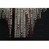 Люстра Вьюга длинная красная в Самаре