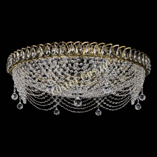 Люстра Жасмин №1 - 700 мм под бронзу в Самаре Гусь Хрустальный