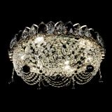 Люстра Жасмин №1 черная, диаметр - 500 мм, Люстры Гусь Хрустальный Люстра Жасмин №1 черная, диаметр - 500 мм, Люстры Гусь Хрустальный