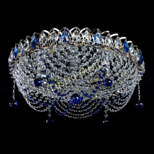 Люстра Жасмин №1 синяя в Самаре Люстра Жасмин №1 синяя в Самаре