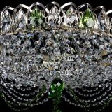 Люстра Жасмин №1 зеленая, диаметр - 500 мм, Люстры Гусь Хрустальный Люстра Жасмин №1 зеленая, диаметр - 500 мм, Люстры Гусь Хрустальный