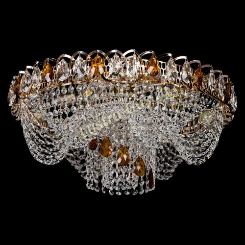 Люстра Жасмин Каскад чайный в Самаре Гусь Хрустальный