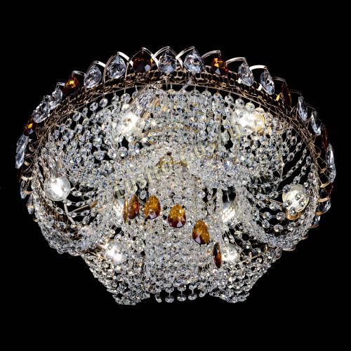 Люстра Жасмин Каскад чайный в Самаре Гусь Хрустальный