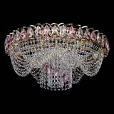 Люстра Жасмин Каскад розовый в Самаре Люстра Жасмин Каскад розовый в Самаре