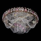 Люстра Жасмин Каскад розовый в Самаре Люстра Жасмин Каскад розовый в Самаре