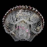 Люстра Жасмин Каскад розовый в Самаре Люстра Жасмин Каскад розовый в Самаре