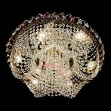 Люстра Жасмин Каскад розовый в Самаре Люстра Жасмин Каскад розовый в Самаре