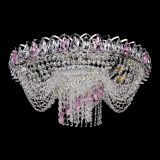Люстра Жасмин Каскад розовый в Самаре Люстра Жасмин Каскад розовый в Самаре