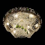 Люстра Жасмин Каскад зеленый в Самаре Люстра Жасмин Каскад зеленый в Самаре