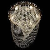 Люстра Жасмин Веер чайный, диаметр - 600 мм, цвет - золото, Люстры Гусь Хрустальный Люстра Жасмин Веер чайный, диаметр - 600 мм, цвет - золото, Люстры Гусь Хрустальный