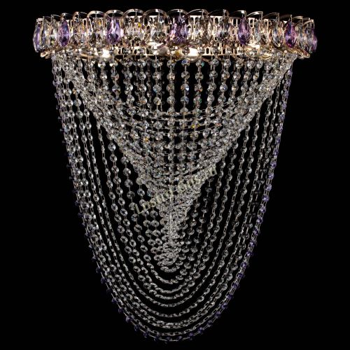 Люстра Жасмин Веер фиолетовая в Самаре Люстра Жасмин Веер фиолетовая в Самаре